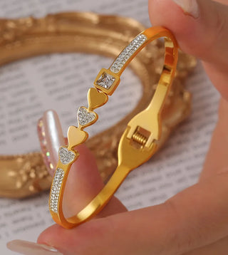 Zircon Gold Bracelet 6