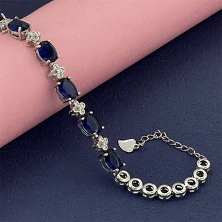 Zircon Silver Bracelet 5