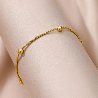 Gold Stainless Anklet 2