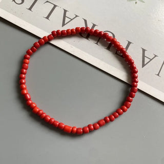 Beaded anklet