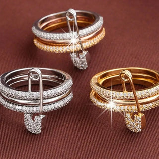Zircon Gold Ring 5