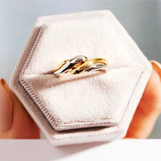 Gold Silver Ring 7