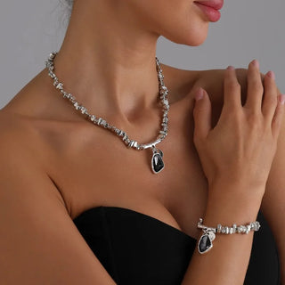 Crystal Heart Ring
