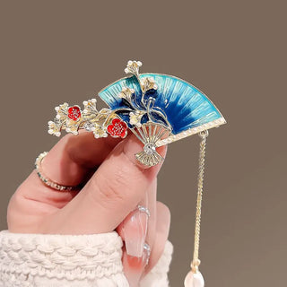 Floral Hair Barrette