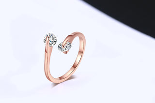 Crystal Zircon Ring 4