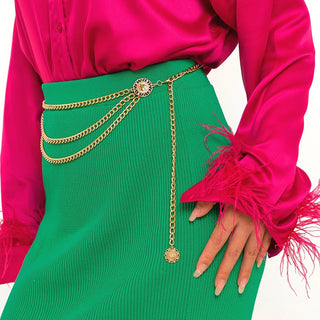 Gold Stainless Waist Belt