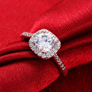 Crystal Zircon Ring 8