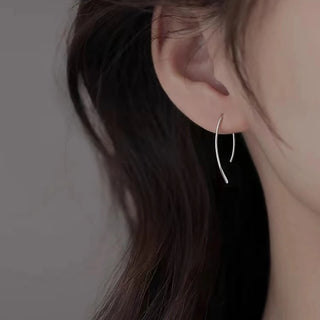 Silver Classic Stud Earrings
