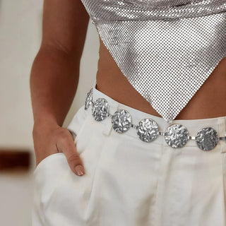 Gold Chain Waist Belt