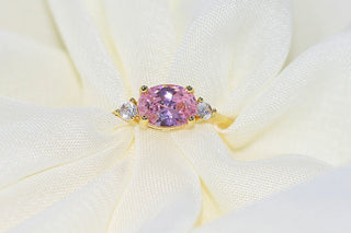 Zircon Gold Ring 6