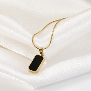 Gold Stainless Pendant Necklace 2
