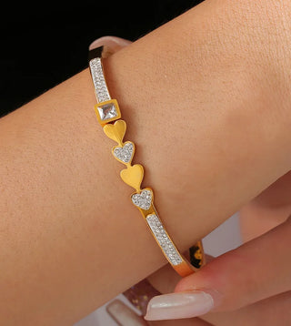 Zircon Gold Bracelet 6
