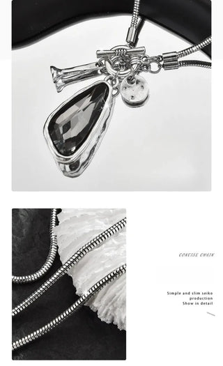 Crystal Heart Ring