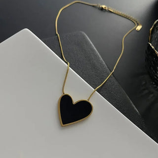 Chain Pendant Choker Necklace 2