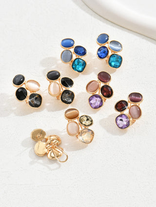 Unique Colorful Stud Earrings