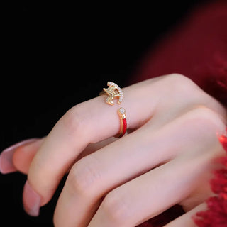 Zircon Gold Ring 16