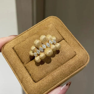 Zircon Gold Ring 12