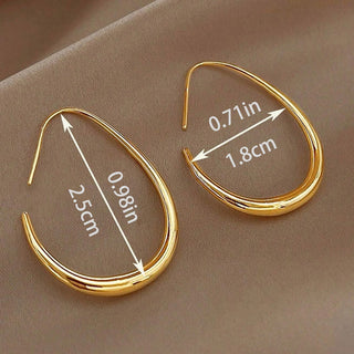 Silver Hoop Earrings