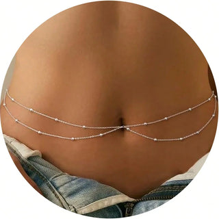 Rhinestone Crystal Waist Chain