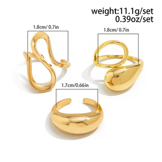 Gold Silver Ring 3