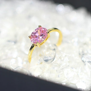 Zircon Gold Ring 6