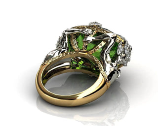 Crystal Gold Ring