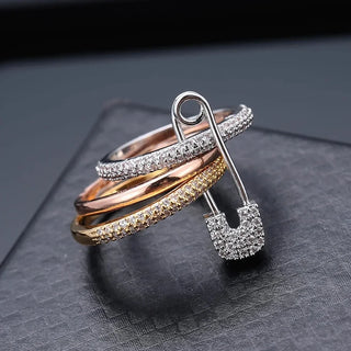 Zircon Gold Ring 5
