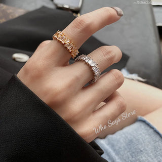 Zircon Gold Ring 7