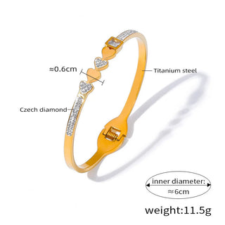 Zircon Gold Bracelet 6