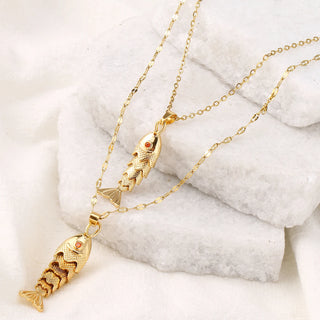Zircon Pendant Necklace