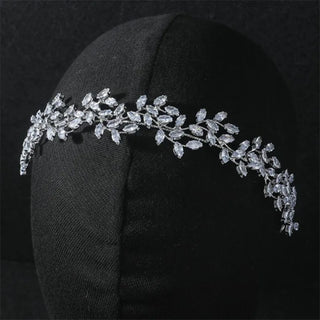 Pearl Crystal Bridal Tiara