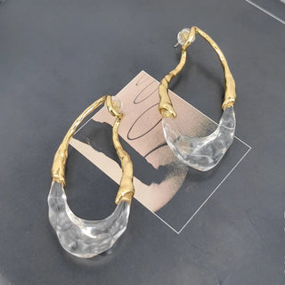 Modern Design Drop Earrings