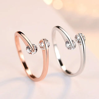Crystal Zircon Ring 4