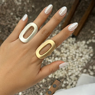 Gold Silver Ring 2
