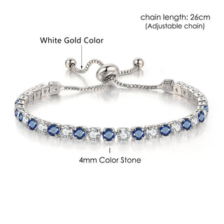 Zircon Rose Gold Bracelet