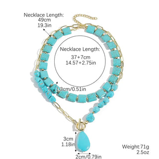 Beaded Pendant Necklace