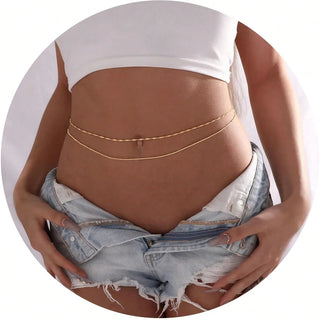 Rhinestone Crystal Waist Chain