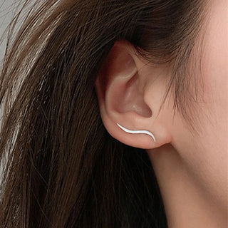 Gold Silver Stud Earrings