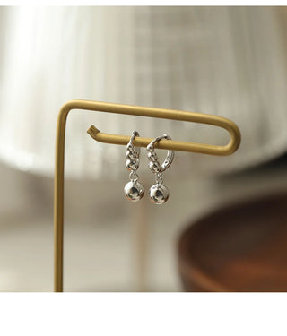 Silver Classic Hoop Earrings 2