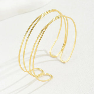 Gold Statement Bracelet