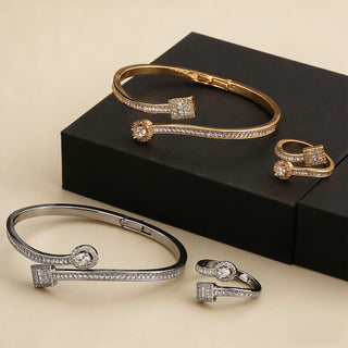Pearl CZ Ring