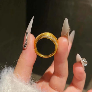 Crystal Zircon Ring 9