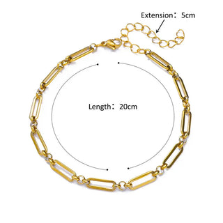 Gold Stainless Anklet 2