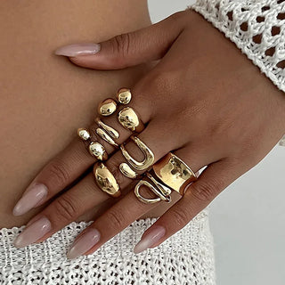 Gold Silver Ring 3