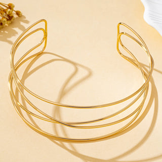 Lines Stylish Choker Necklace