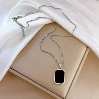 Chain Pendant Choker Necklace 2