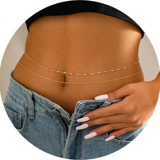 Rhinestone Crystal Waist Chain