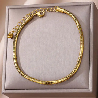 Gold Stainless Anklet 2