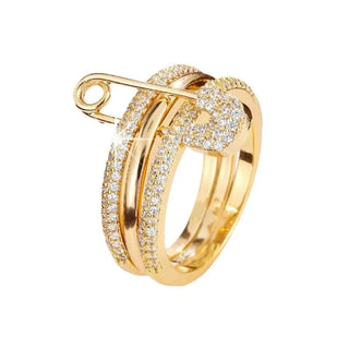 Zircon Gold Ring 5