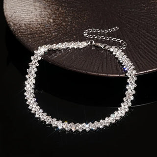Chain Pendant Choker Necklace